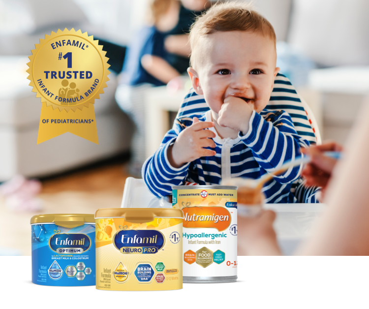 Newborn Infant and Baby Formula | Enfamil