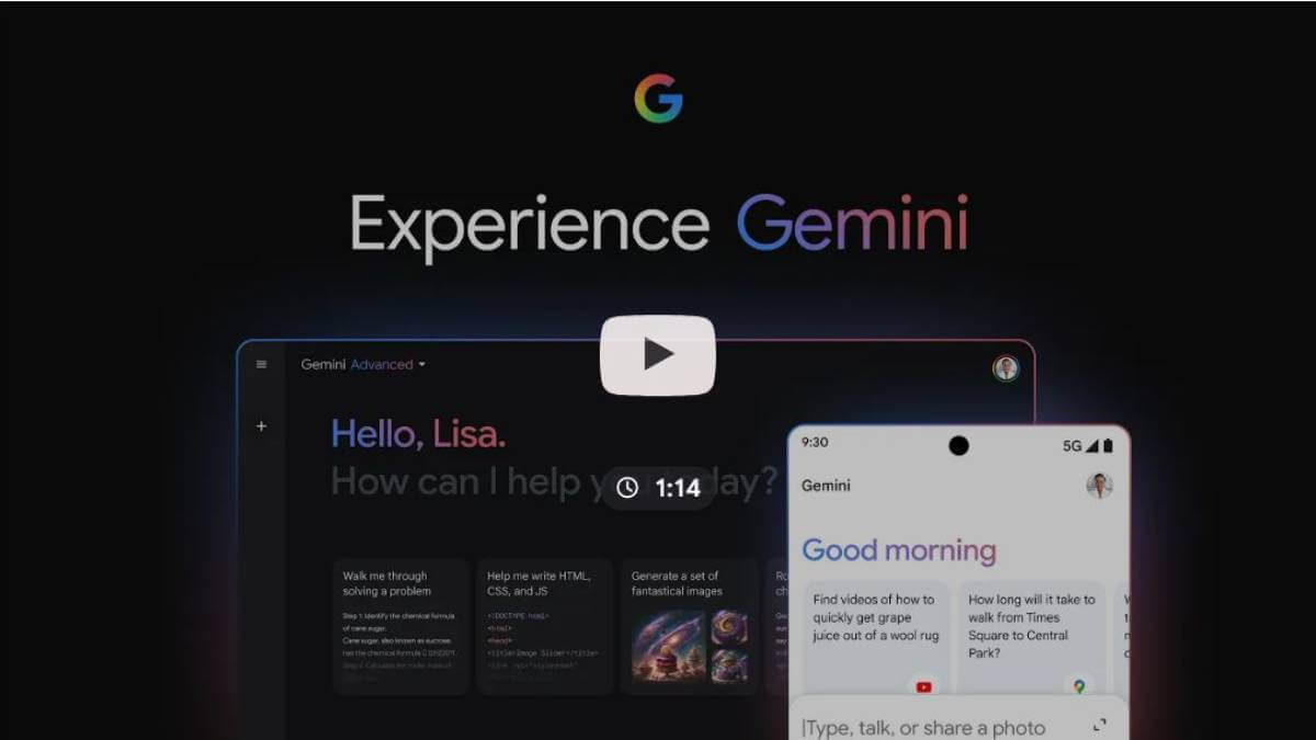Google rebrands Bard AI as Gemini