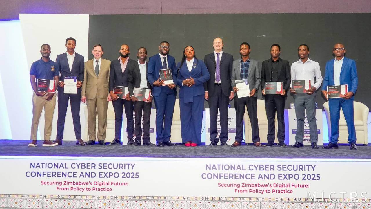 Trainees received certificates for their hard work. 