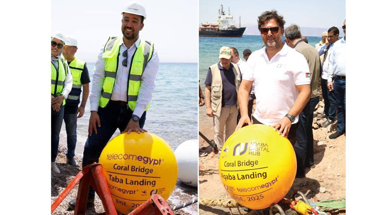 Egypt-Jordan Coral Bridge subsea cable completed