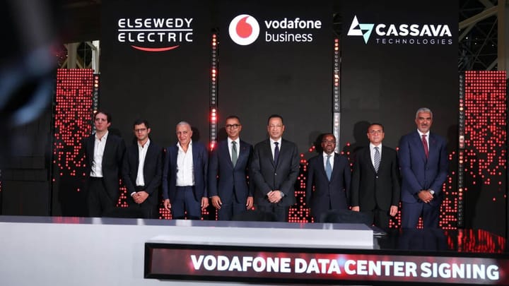Vodafone, Cassava et Elsewedy Electric dévoilent un projet de centre de données en Égypte d'un milliard de dollars