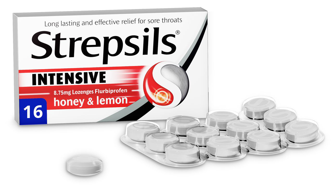 Strepsils Intensive Honey & Lemon Lozenges