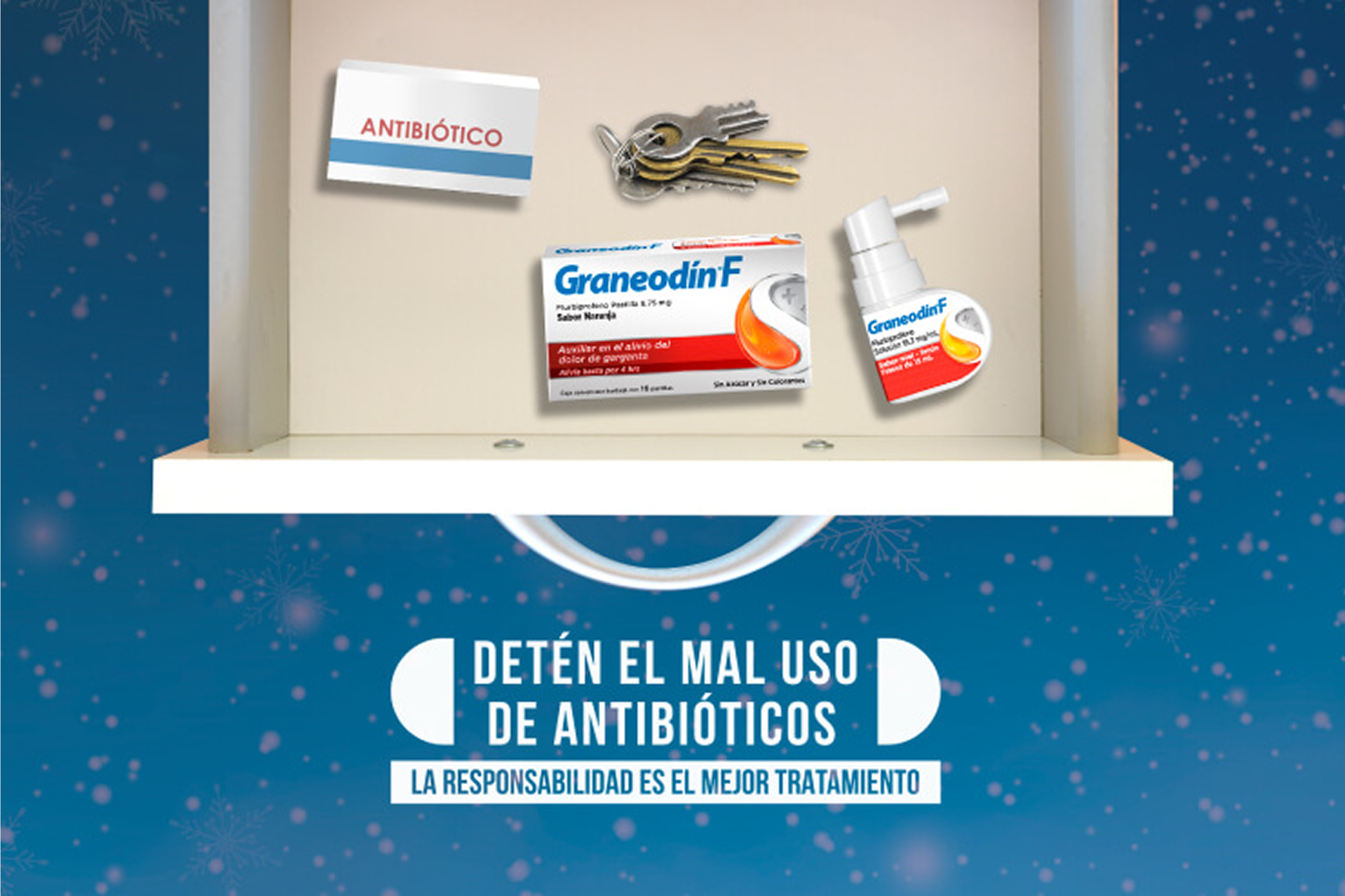 DETÉN EL MAL USO DE ANTIBIÓTICOS