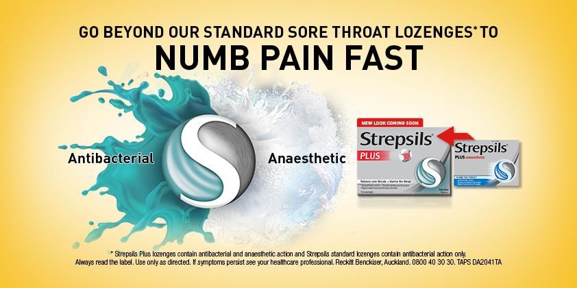 Strepsils Plus Anaesthetic Lozenges