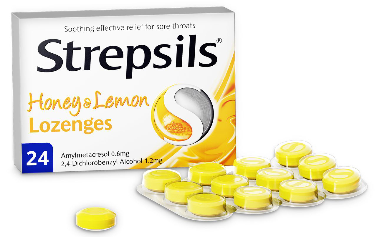Strepsils Honey & Lemon Lozenges