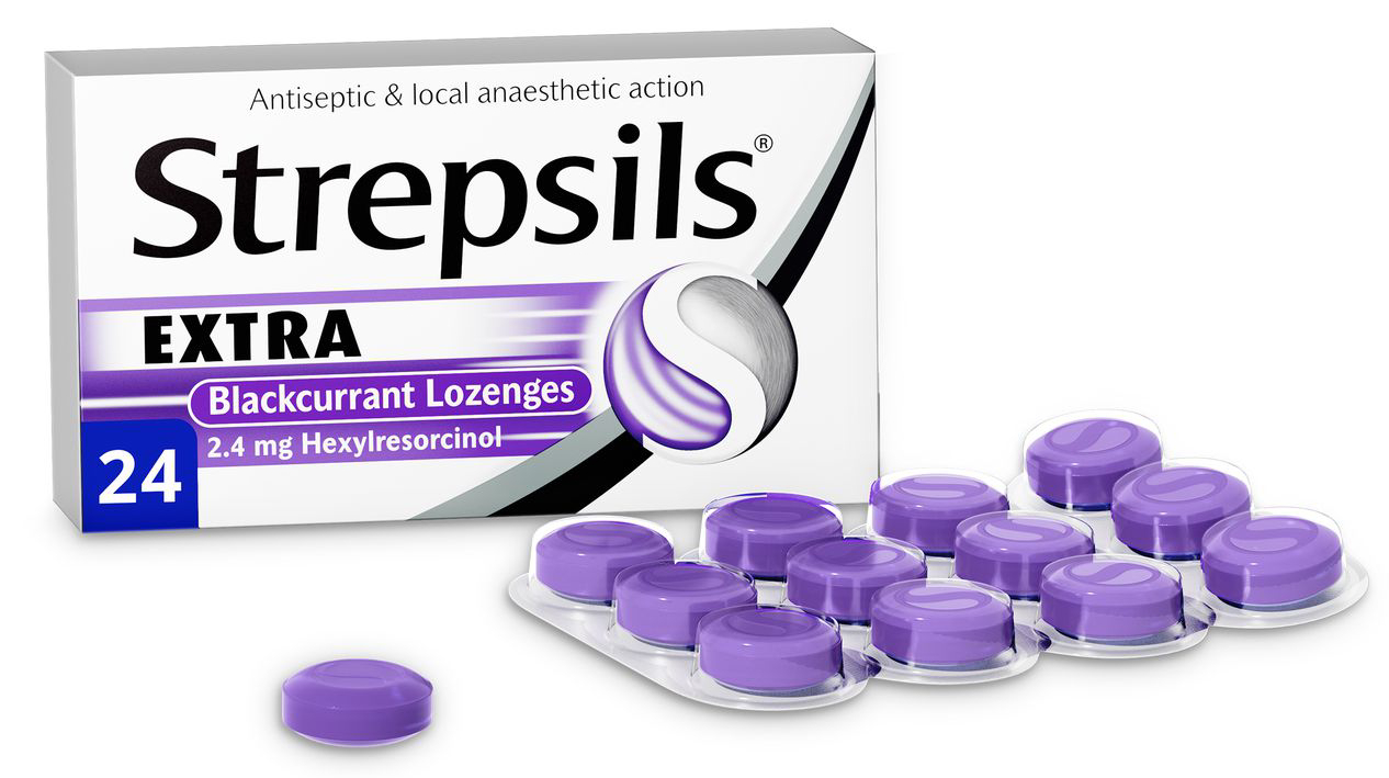 STREPSILS Extra Blackcurrant Lozenges