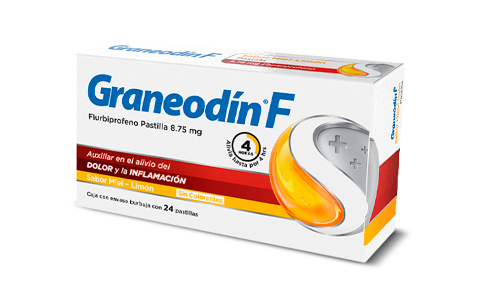 Medicamento Graneodin F con 24 tabletas