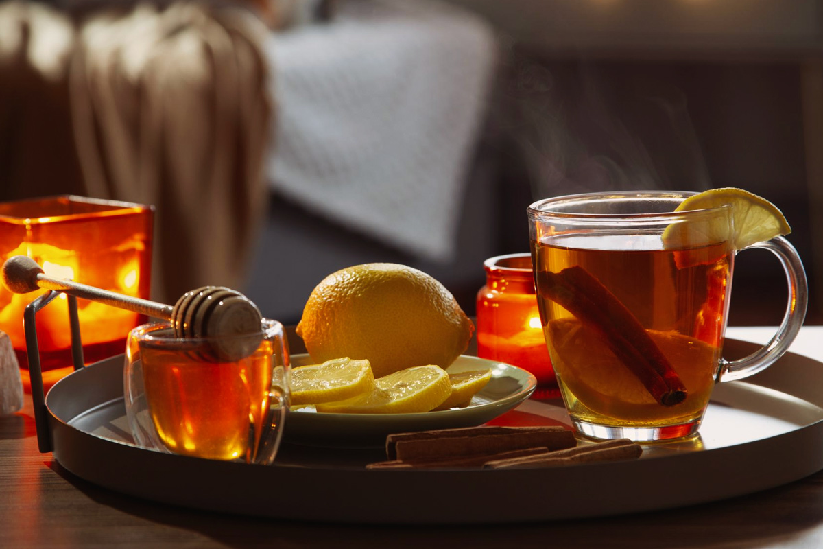 Warm Beverages and Honey