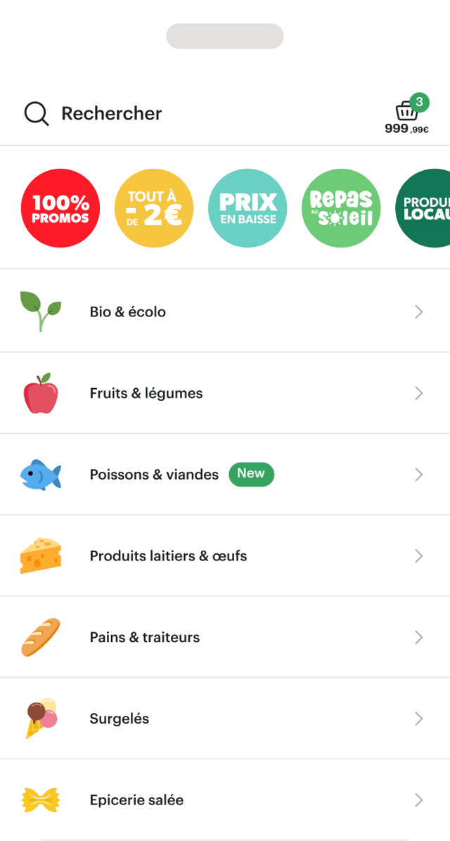 Livraison de courses à domicile, commandez en ligne | Chronodrive