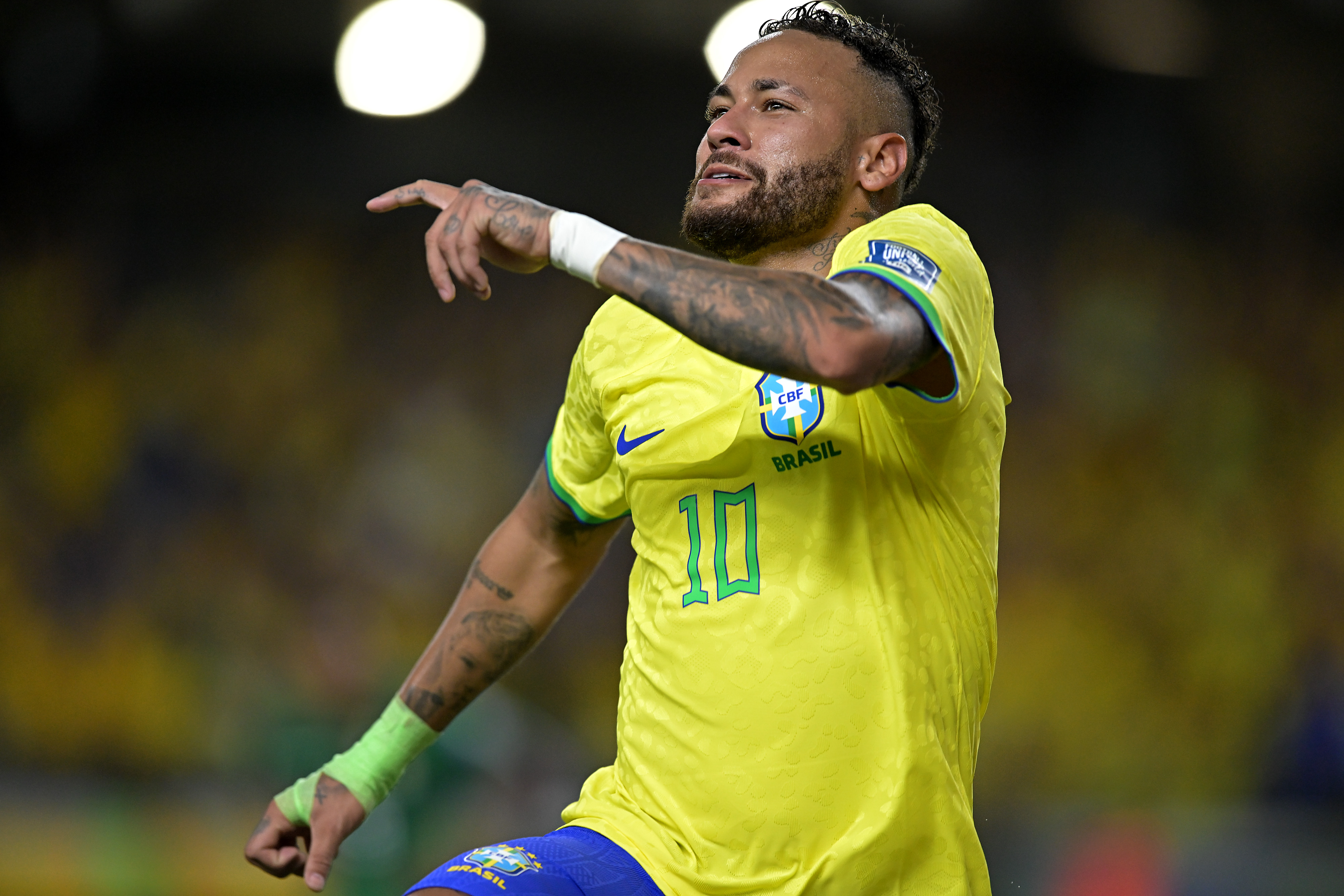 Neymar Jr Reacts After Breaking Legend Pele's Goal-Scoring Record