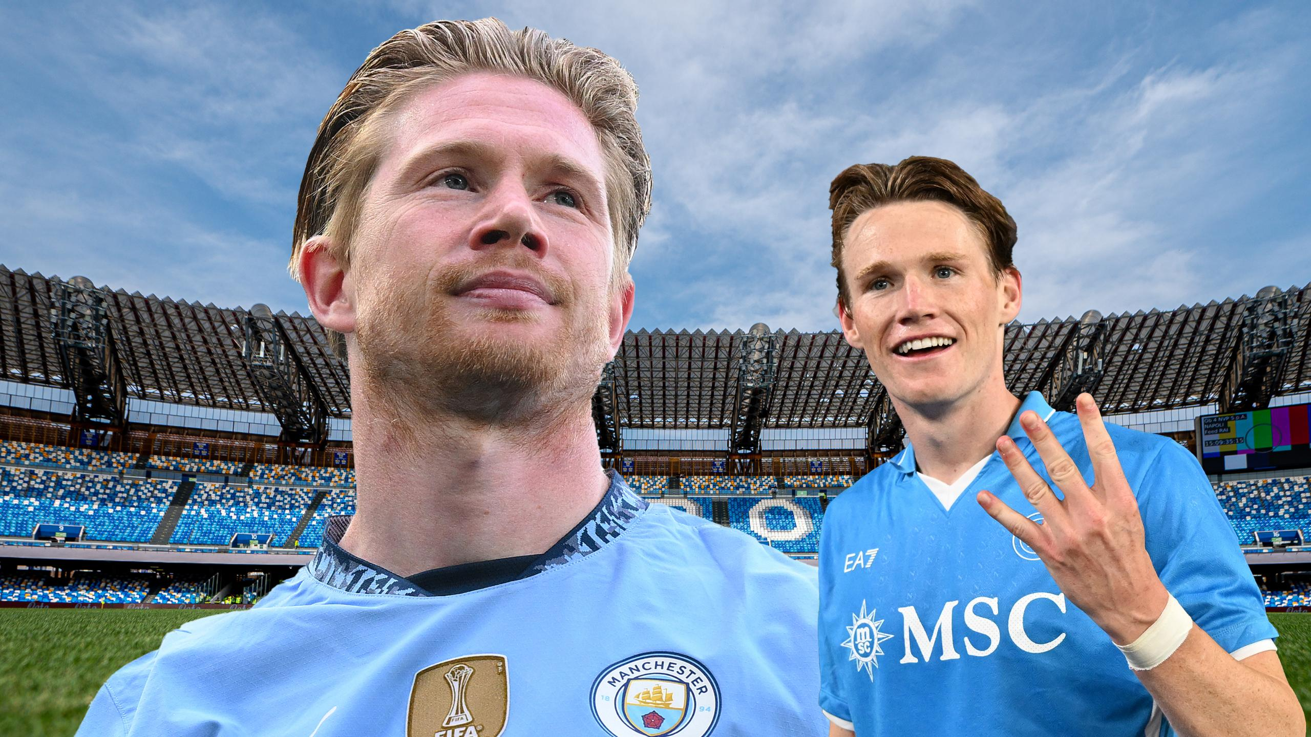 Kevin De Bruyne must follow strict rule that Napoli imposed on Scott  McTominay after transfer from Man City
