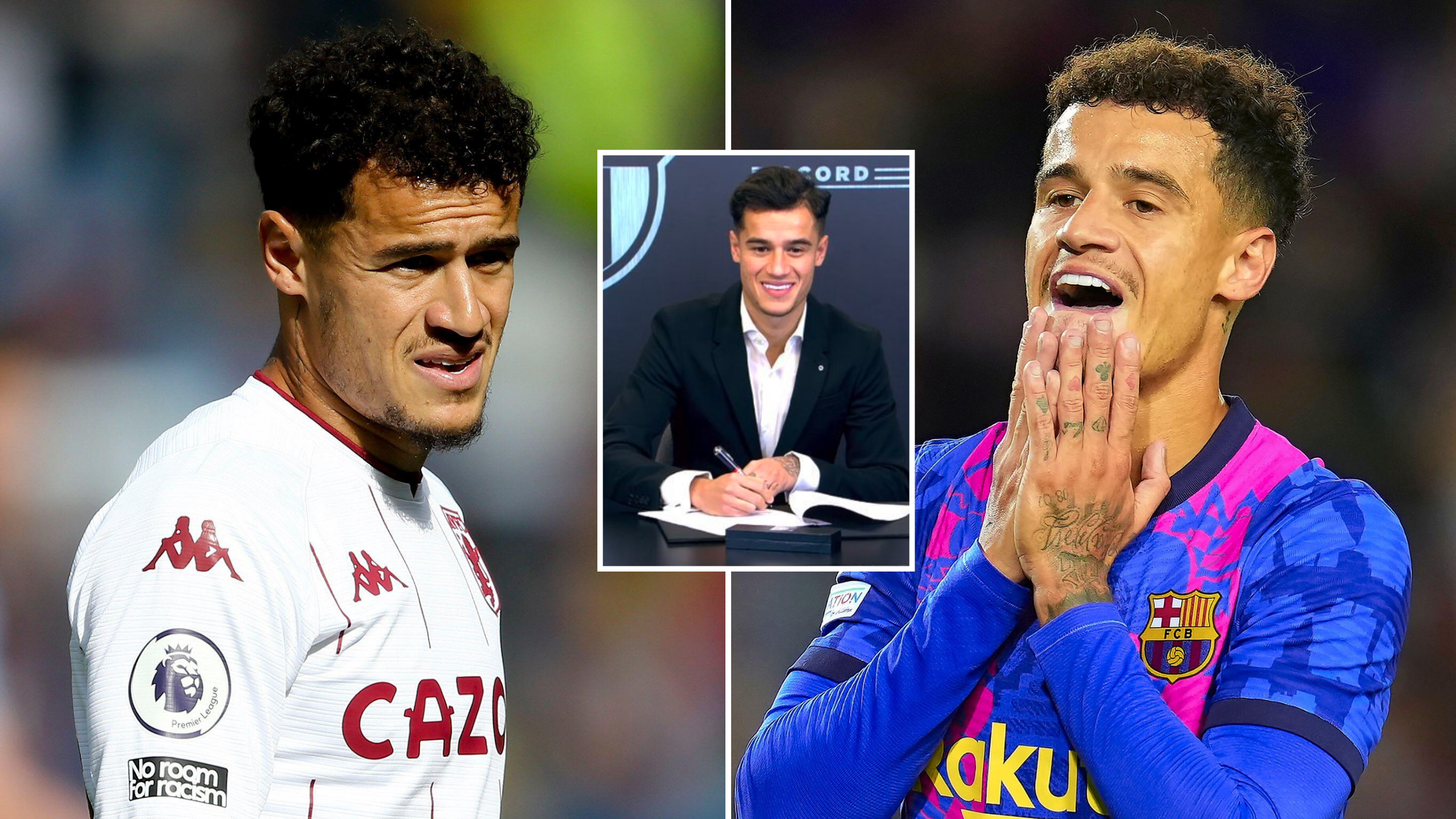 Philippe Coutinho joins old captain Steven Gerrard on loan at Aston Villa -  International Champions Cup