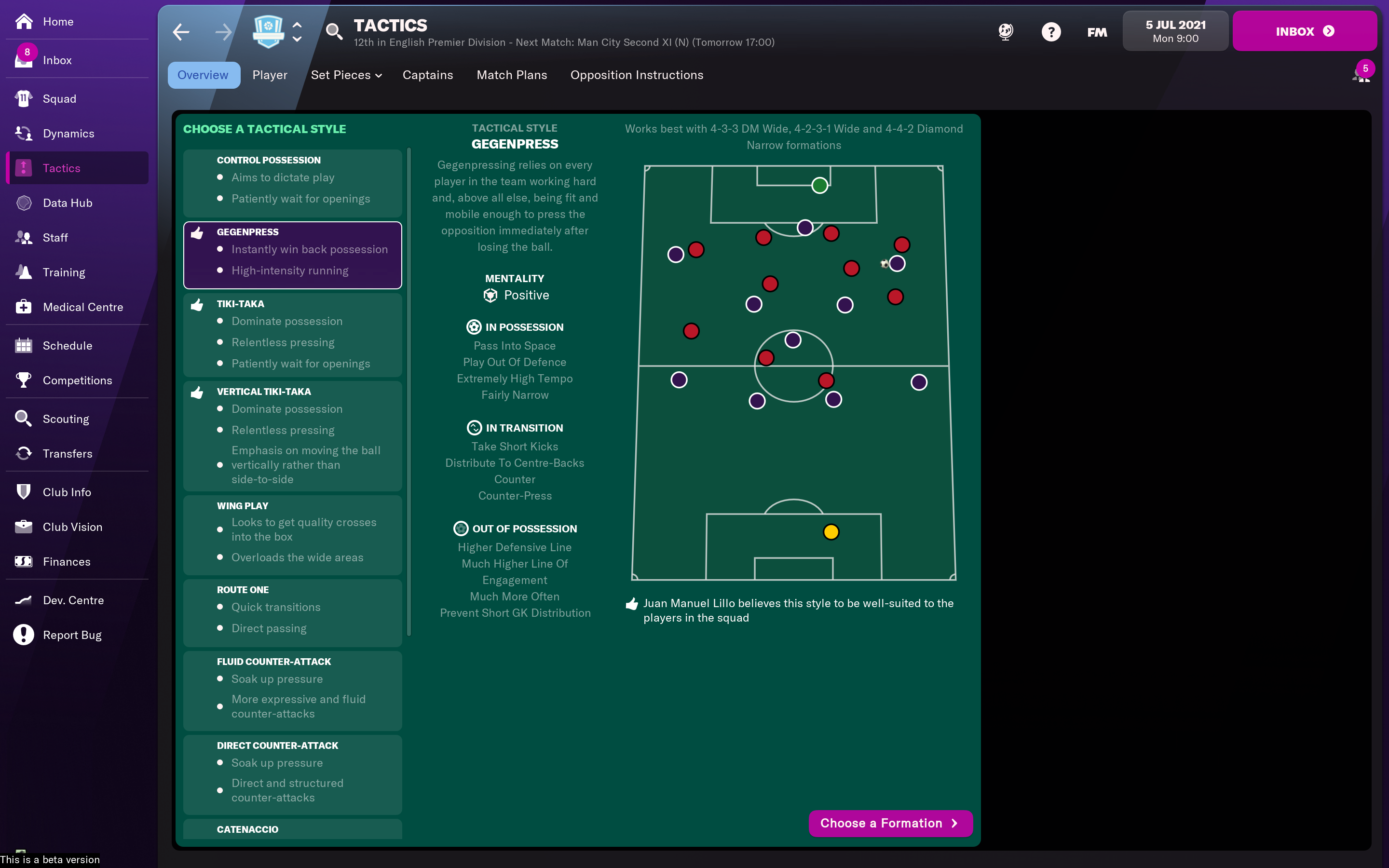 Football Manager 2022 Tactics Guide And Instructions