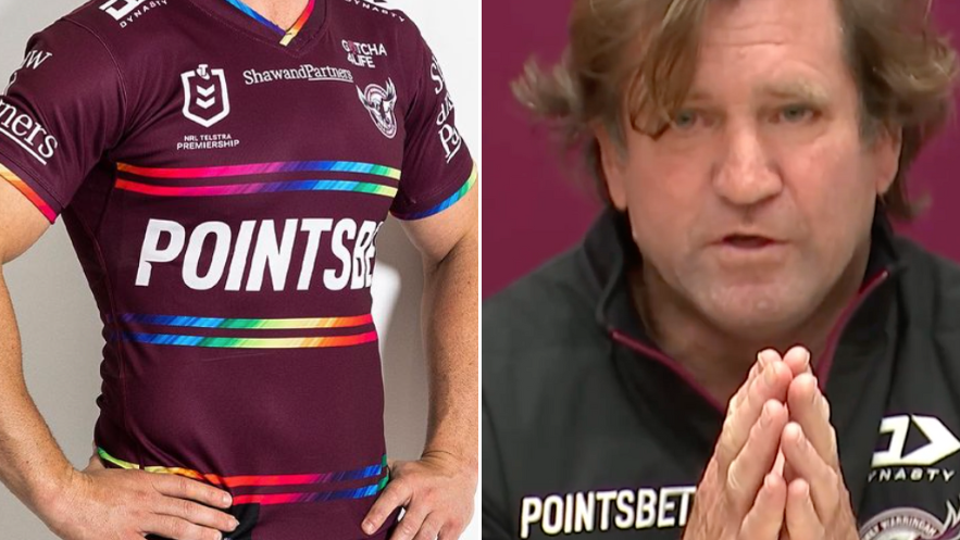 Manly Sea Eagles' players threaten to stand down over rainbow