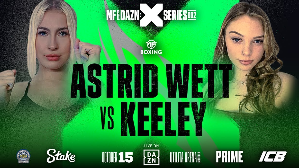 Astrid Wett vs Keeley Live stream TV Channel and how to watch