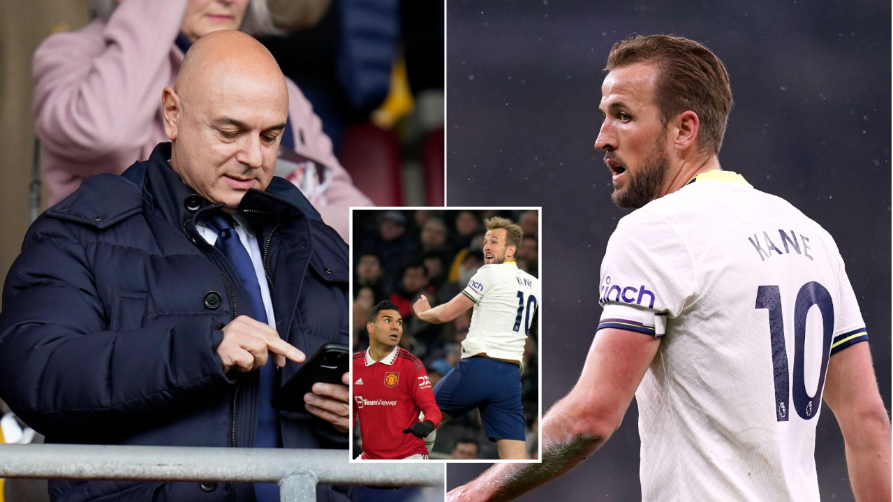 Daniel Levy reveals Tottenham hold buy-back clause for Harry Kane