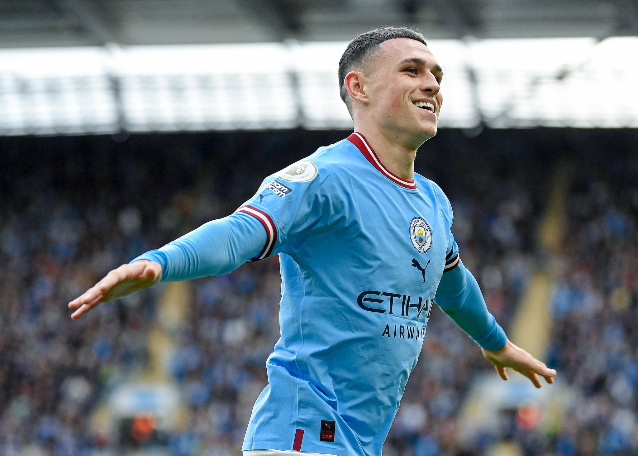 Phil Foden scored thrice against Manchester United (Alamy)