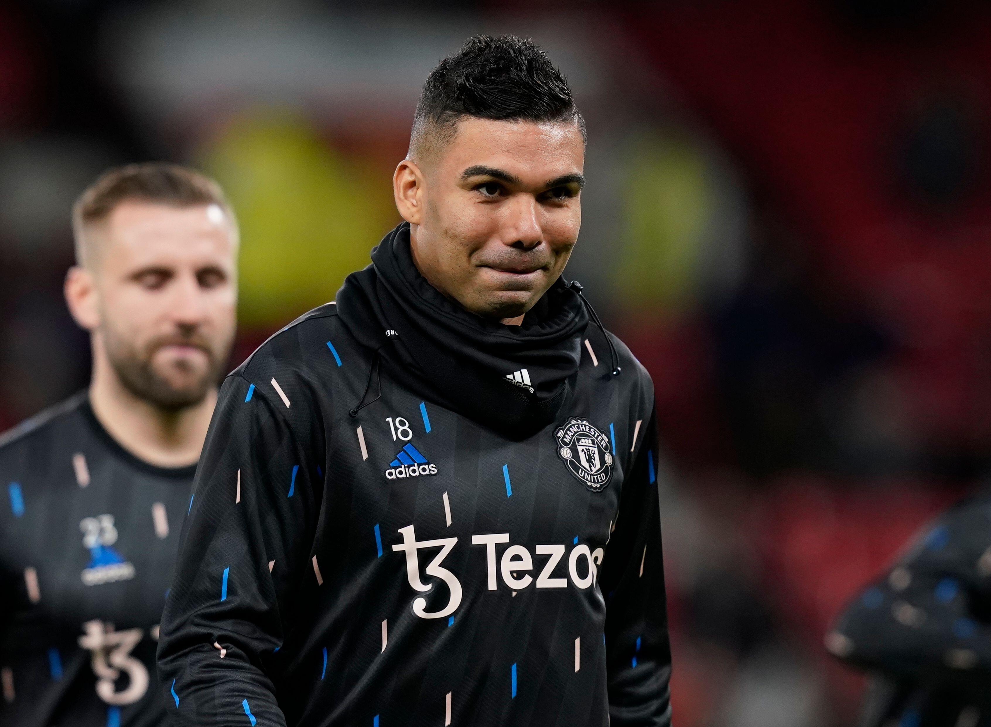 Casemiro has played entire career with incorrect name on shirt - including Man  Utd - Mirror Online