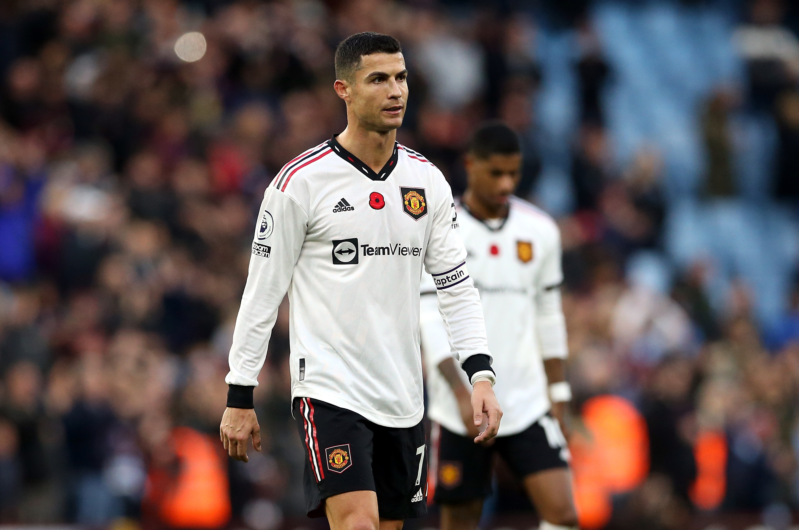 Ronaldo's Worn Shirt, Manchester United-Aston Villa 2021