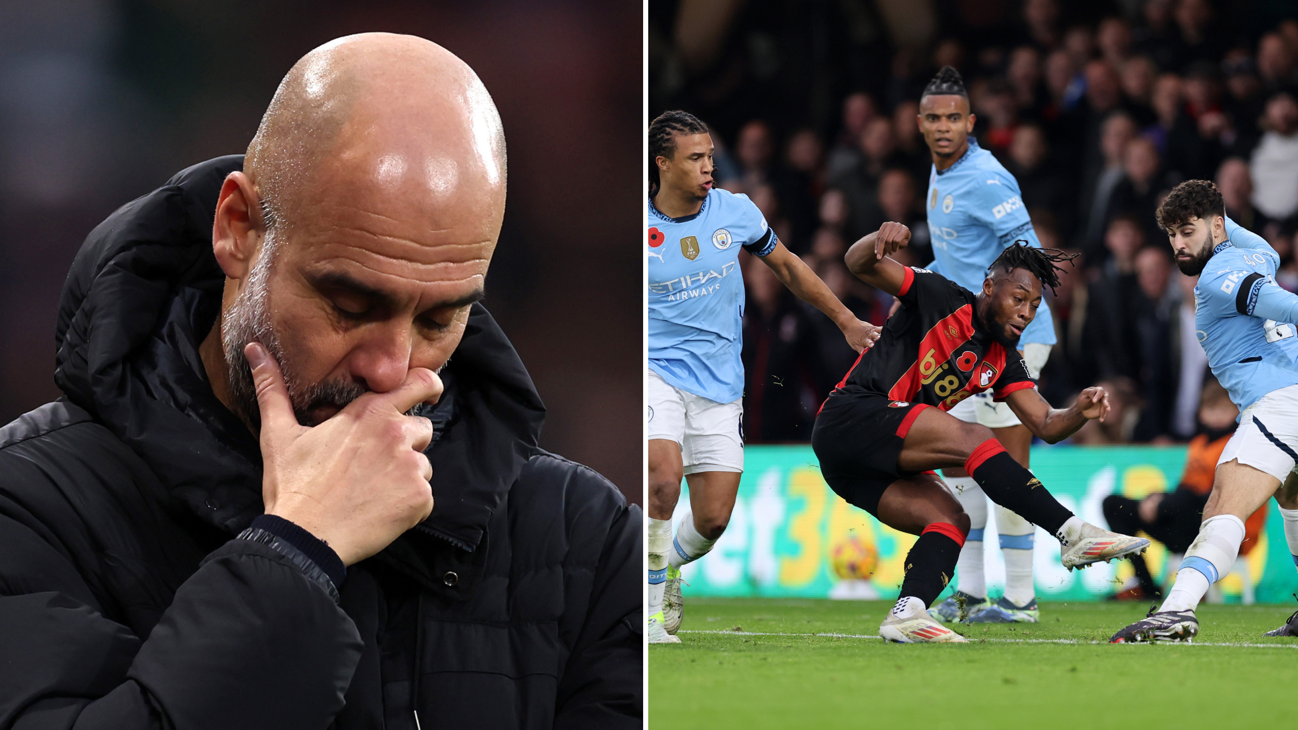 Man City player told he's 'finished' by supporters after Bournemouth  disasterclass - Man City - SPORTbible