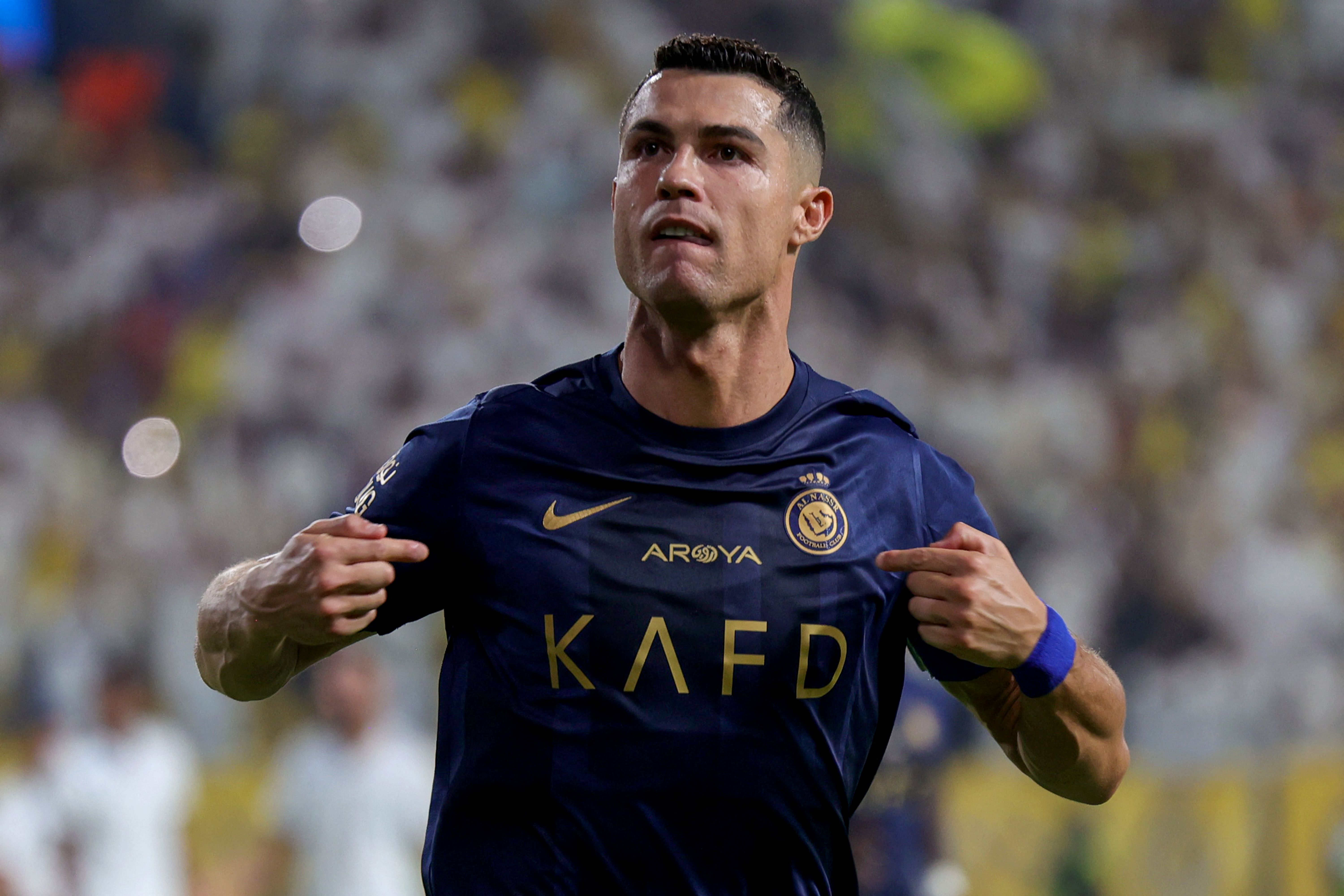 Football 2023: Cristiano Ronaldo mocked for using photo of missed bicycle  kick in Saudi Arabia club debut, no goals for Al Nassr, video