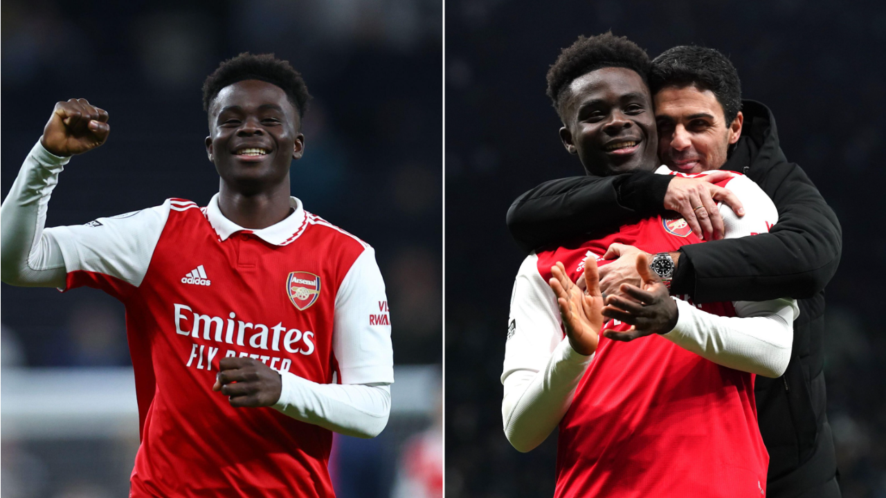 Arsenal signs star winger Bukayo Saka to extended contract through 2027