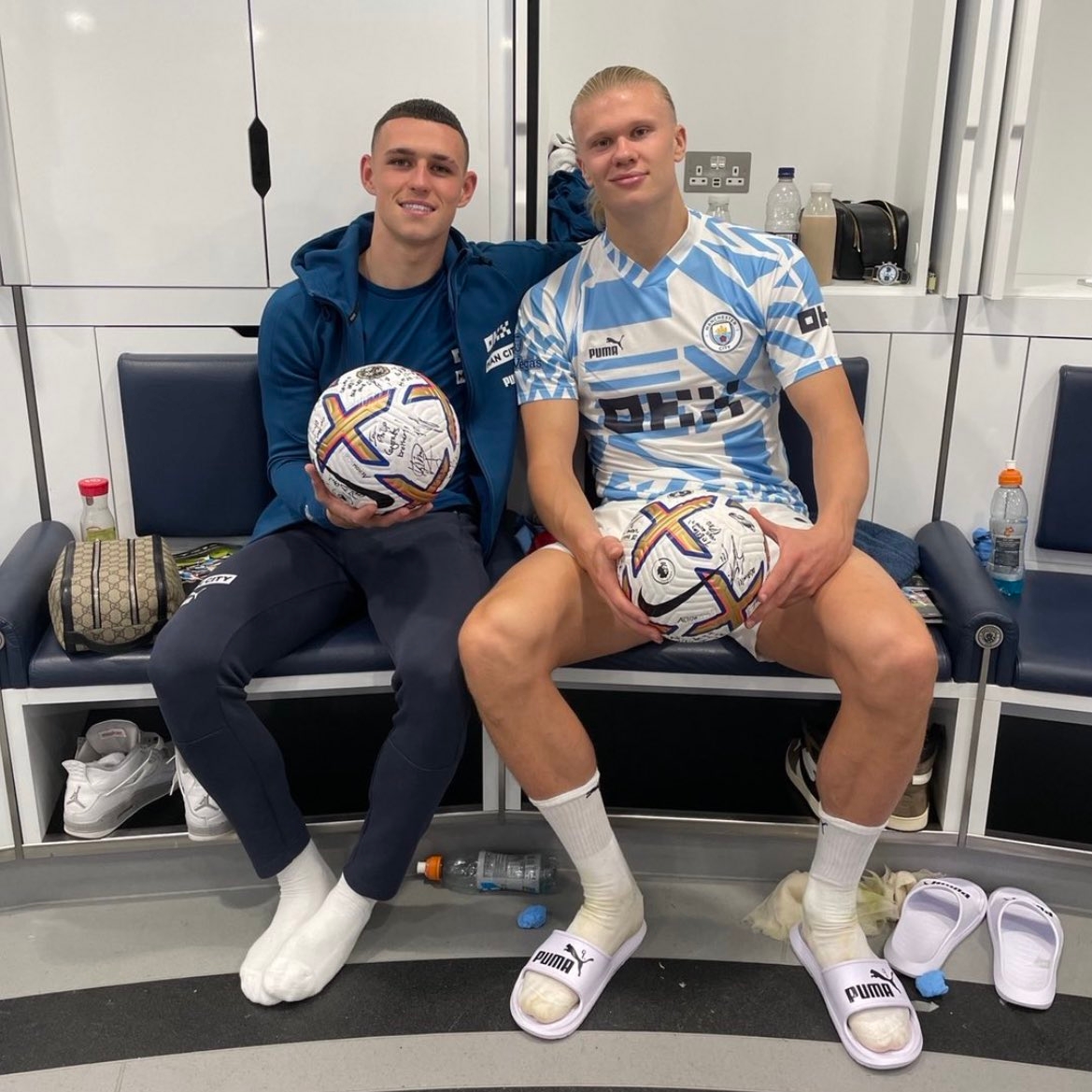 Erling Haaland and Phil Foden (Alamy)