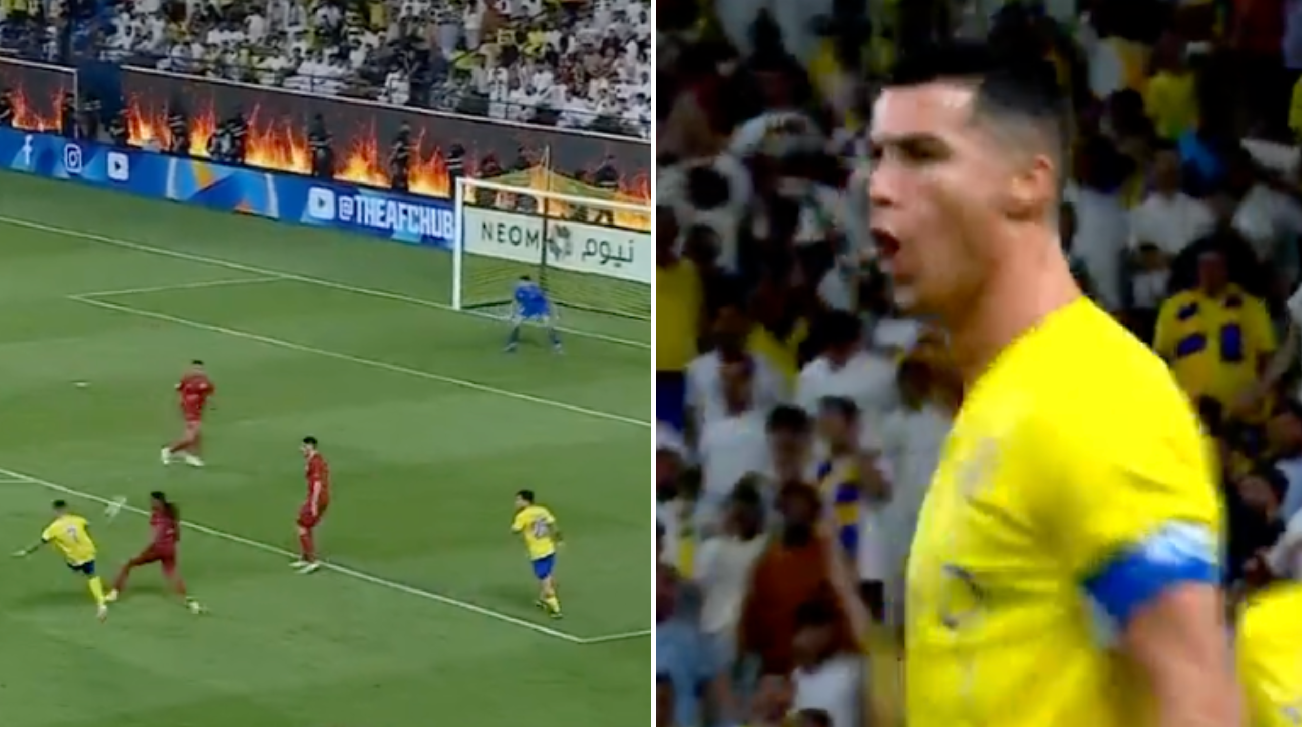 Cristiano Ronaldo scores stunning free kick for Al Nassr, he's still got it