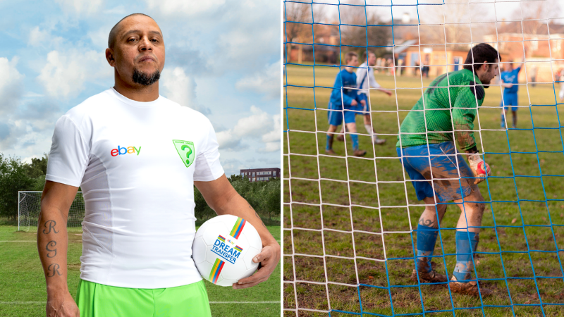 Roberto Carlos set to get a taste of English Sunday league football