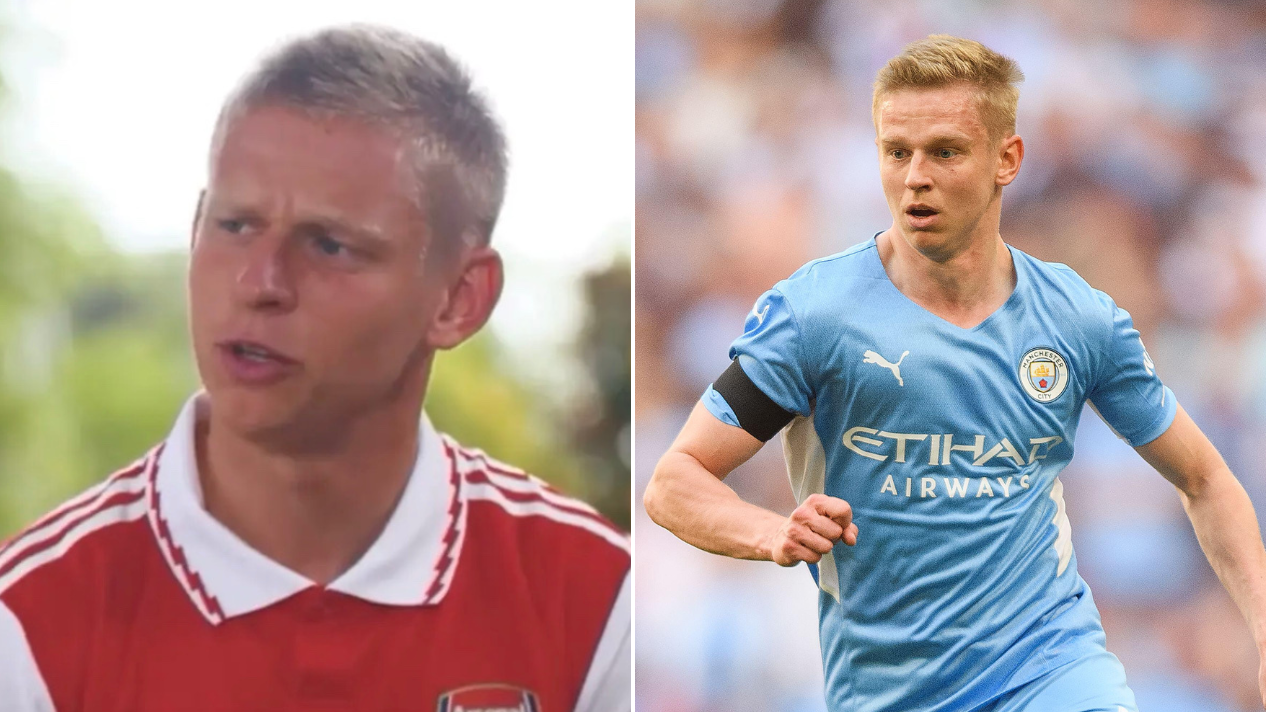 Oleksandr Zinchenko joins Arsenal from Manchester City - Football 