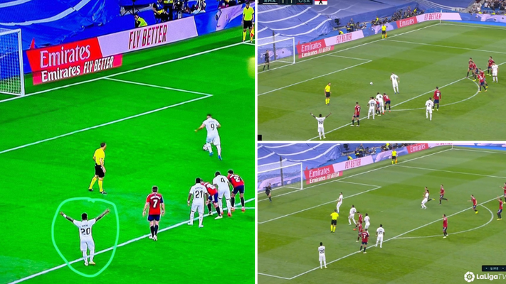 Vinicius Junior celebrated Karim Benzema's penalty for Real Madrid vs Osasuna, only for him to miss - Vimarsana News