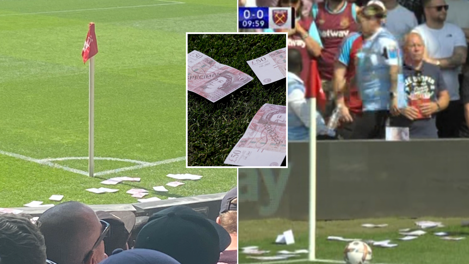 West Ham fans plan to through fake BANK NOTES on Jesse Lingard on Nottingham  Forest home debut