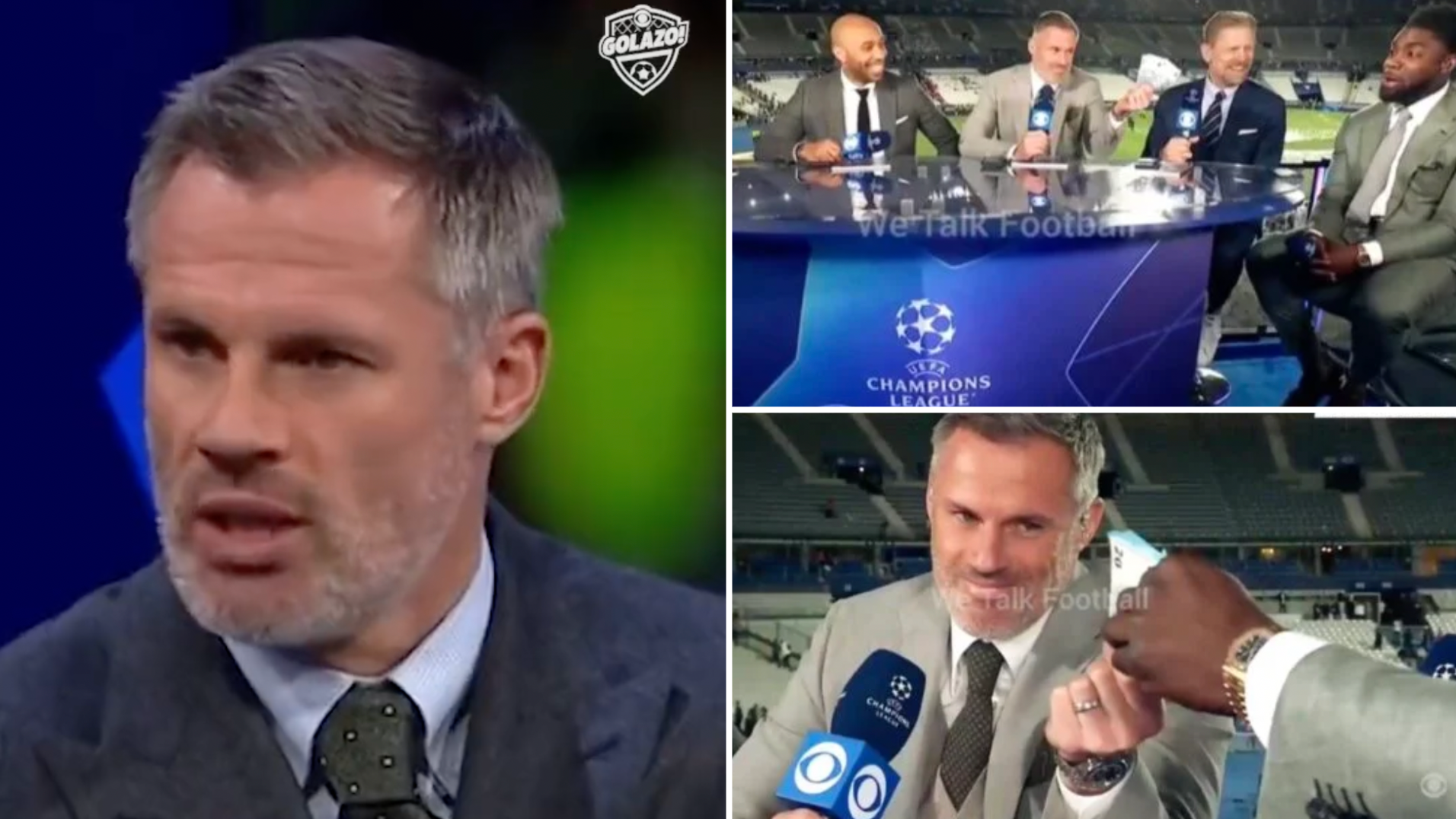 The day Real Madrid made Jamie Carragher cry live on TV . : r/realmadrid