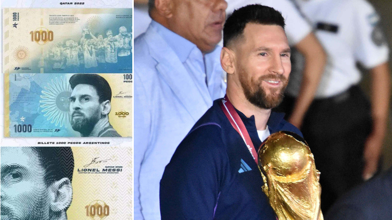 Argentina's Central Bank considering putting Lionel Messi on banknotes after World Cup win - Vimarsana News