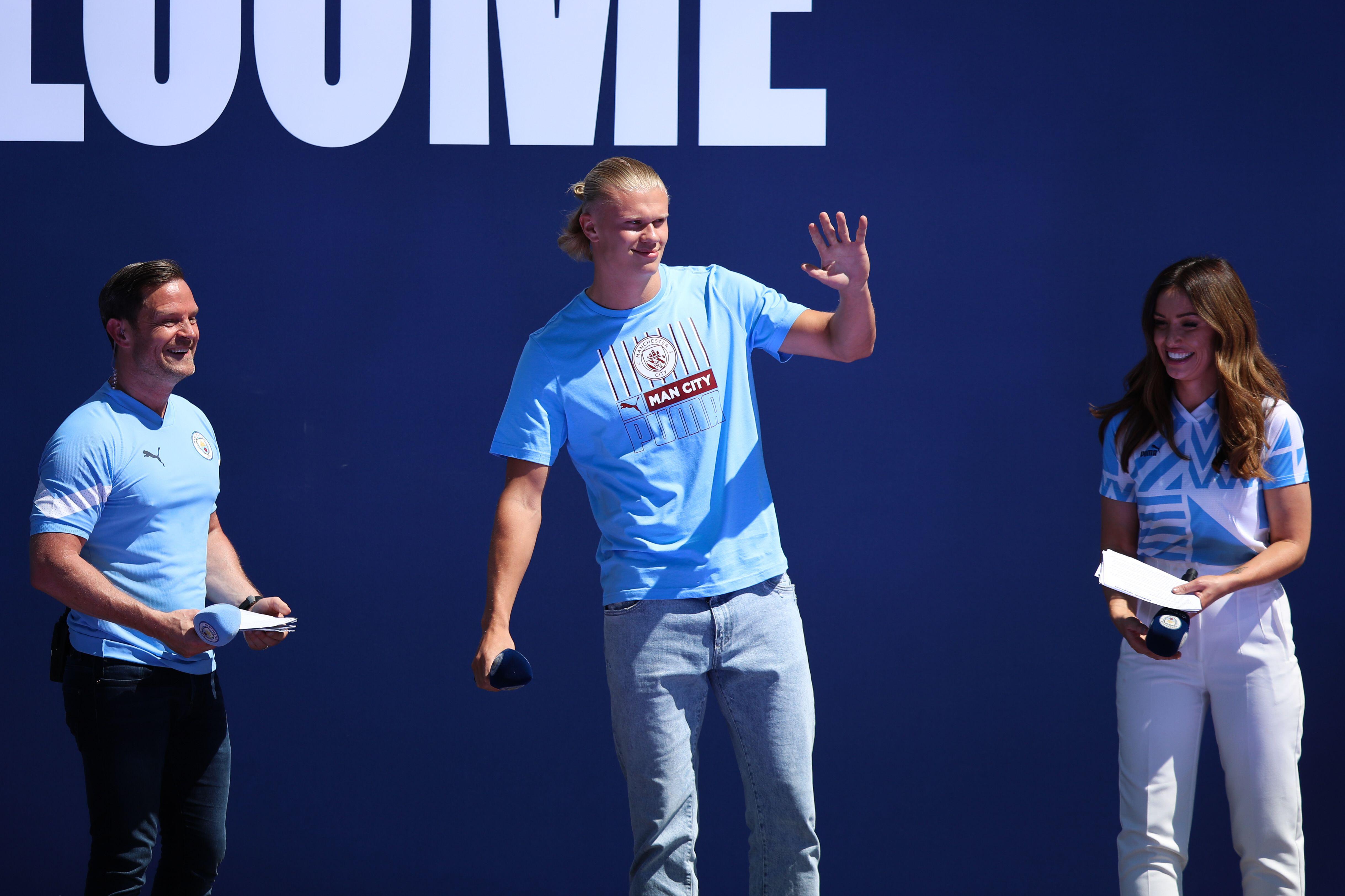 Erling Haaland Scores at Lambeau Field in Manchester City Debut - Sports  Illustrated