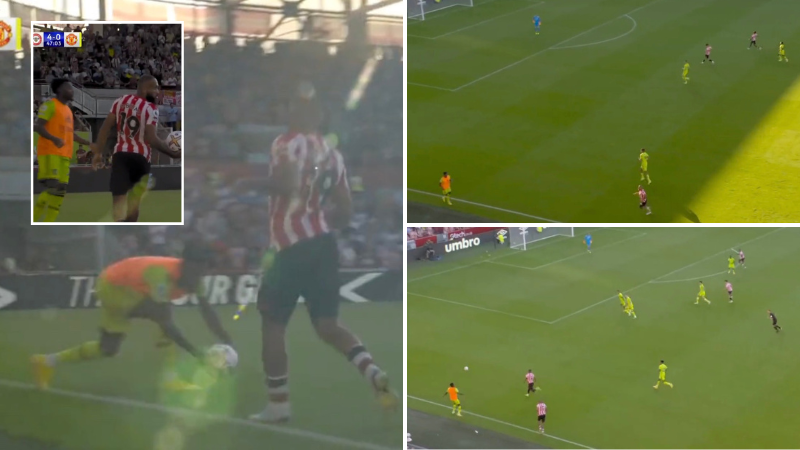Footage showing Anthony Elanga helping Brentford on their counter attack has gone viral - Vimarsana News