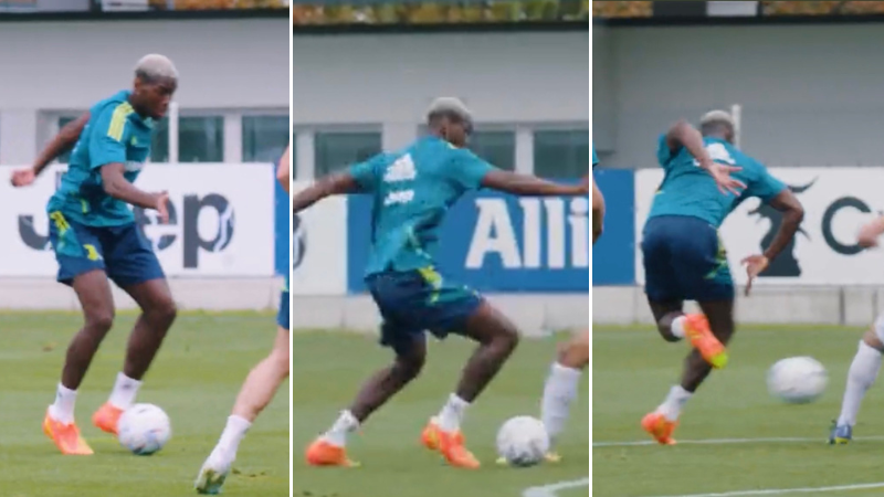 Paul Pogba shows off his impressive basketball skills as he prepares to  rejoin Juventus