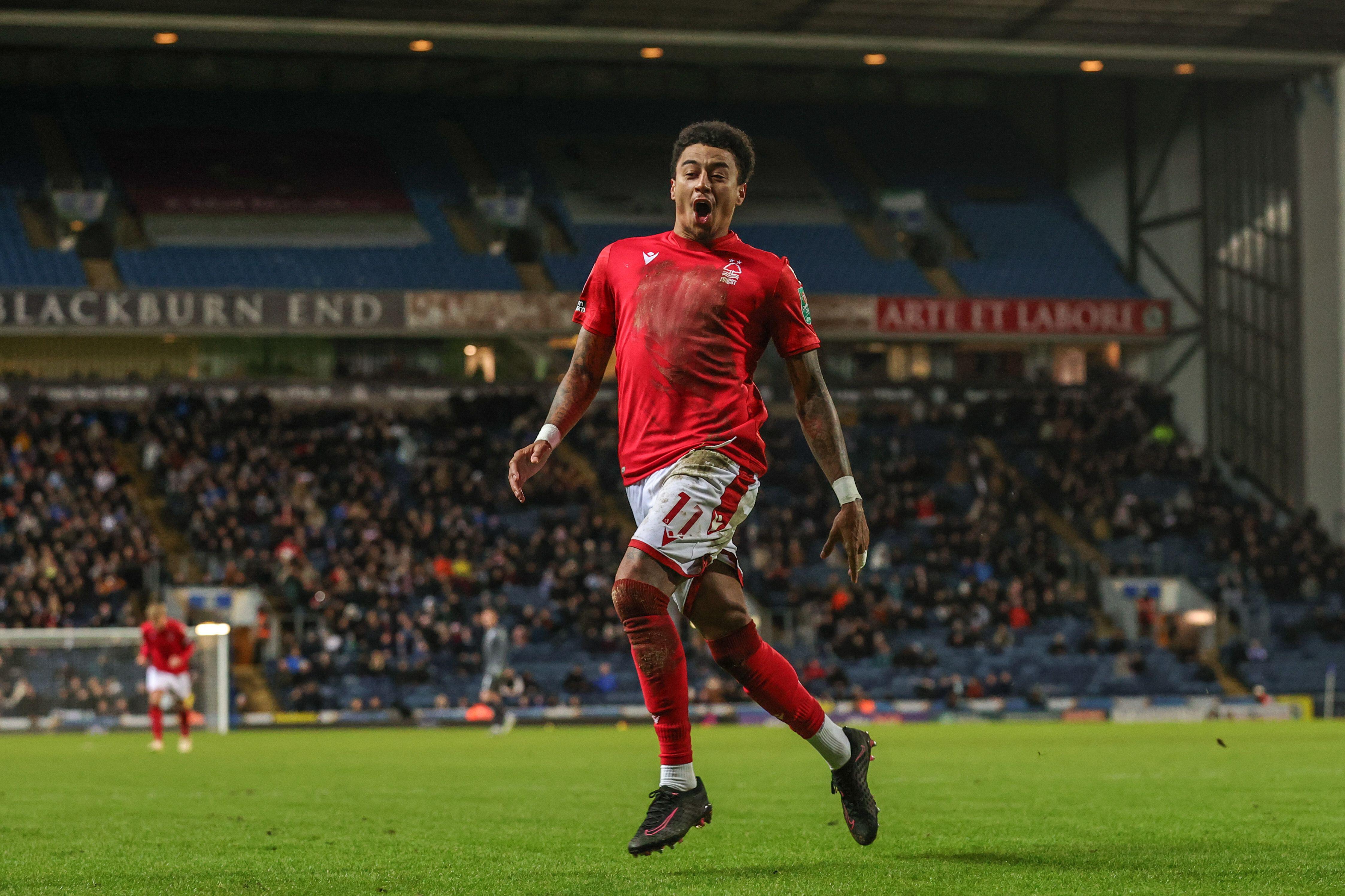 Jesse Lingard one of six players released by Nottingham Forest