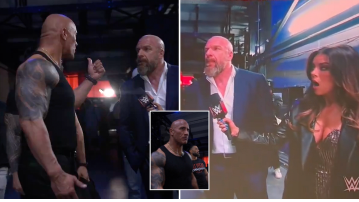 The Rock Breaks Heel WWE Character To Send Message To Triple H - WrestleTalk