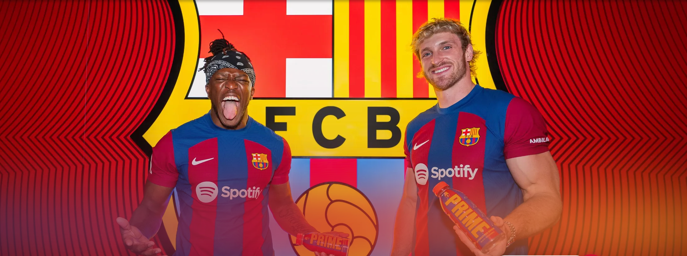 Barcelona: Barcelona will be sponsored by Logan Paul's and KSI's beverage,  Prime