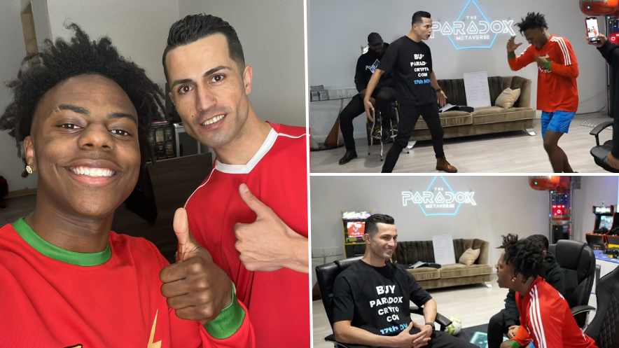 r IShowSpeed Meets His Idol Cristiano Ronaldo, Goes Crazy In A Viral  Video - WATCH