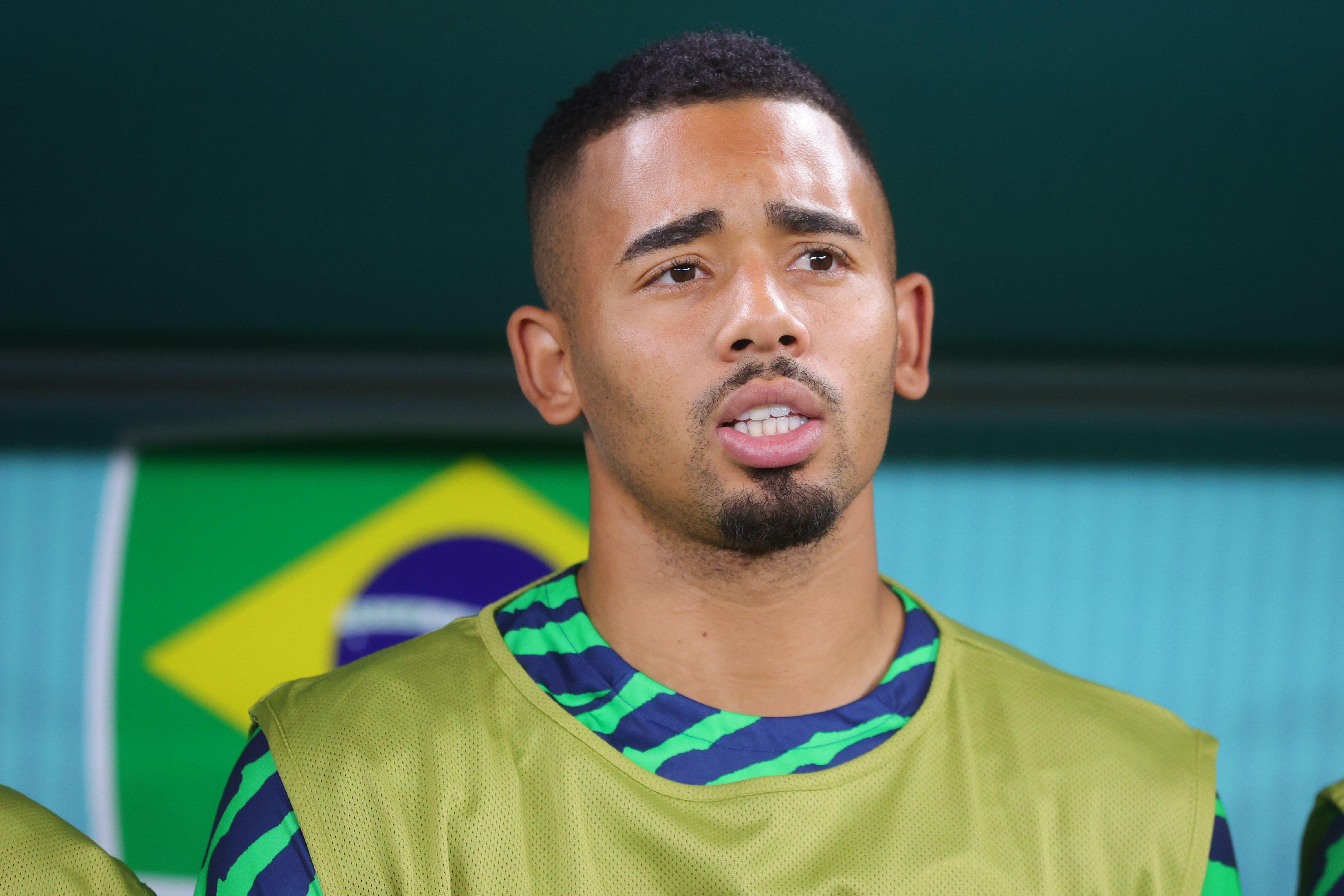 Gabriel Jesus Ruled Out Of The World Cup With Knee Injury Arsenal And Brazil Star Could Be Out For A Month