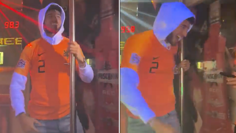 Footage emerges showing USA striker pole dancing in Netherlands shirt after World Cup exit - Vimarsana News