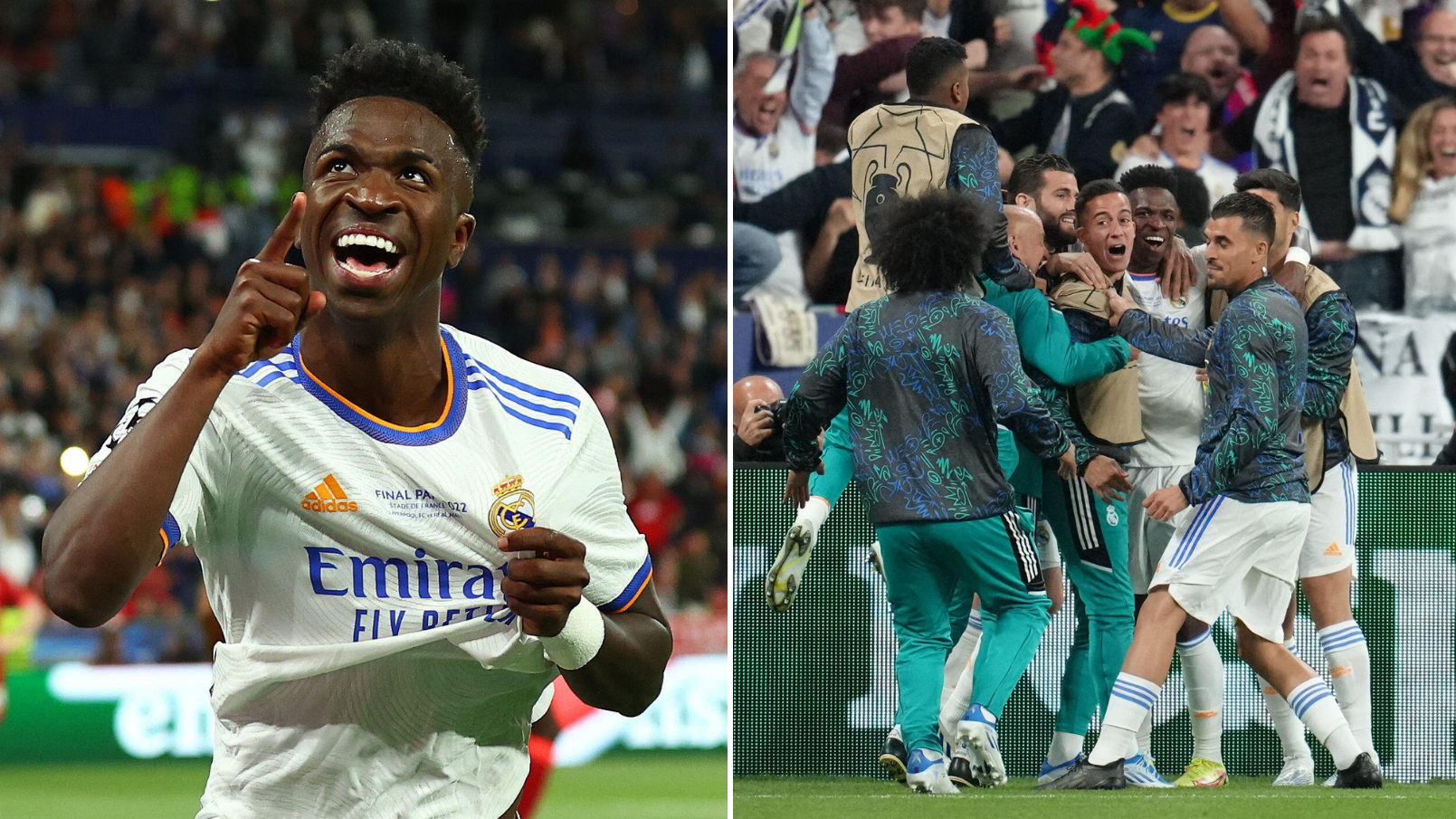 Real Madrid beat Liverpool to win 14th Champions League title thanks to  Vinicius Junior and Thibaut Courtois 