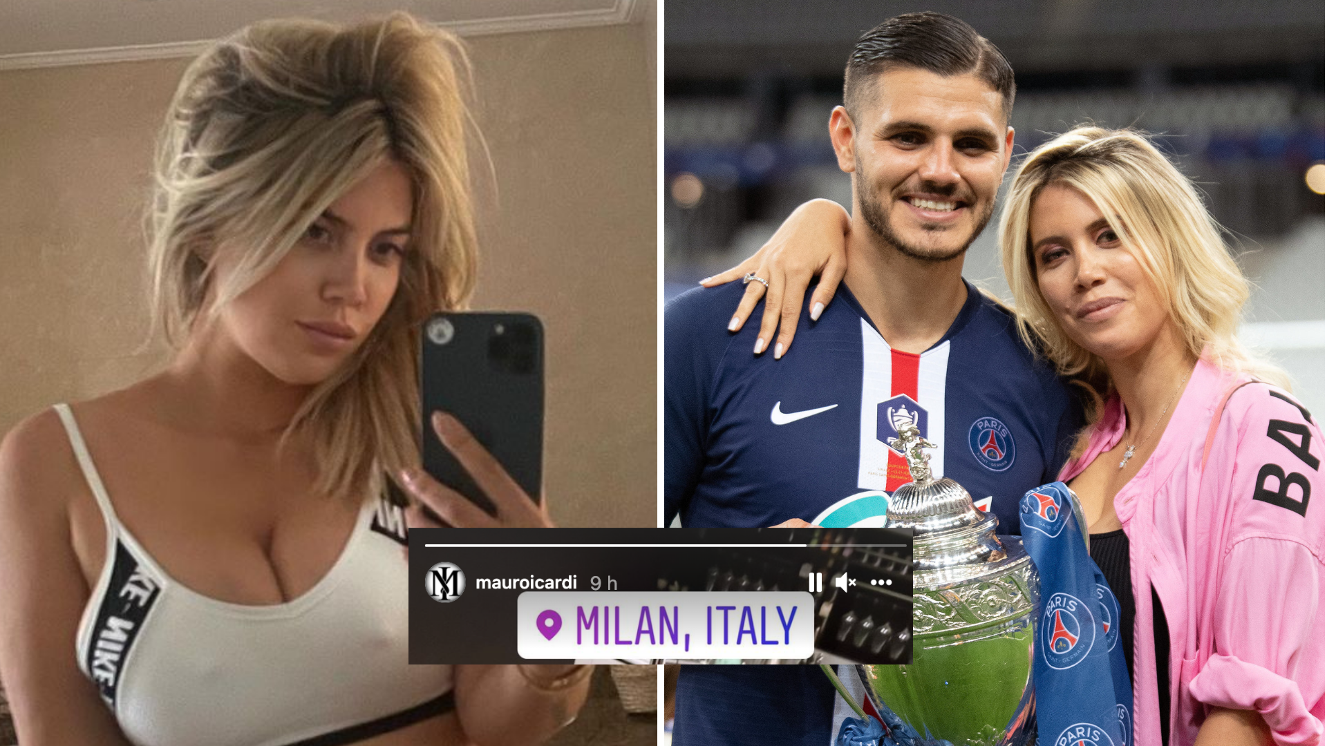Kan beregnes sende bundet Mauro Icardi And Wanda Nara Saga Takes HUGE Twist On Social Media After  Cheating Accusations
