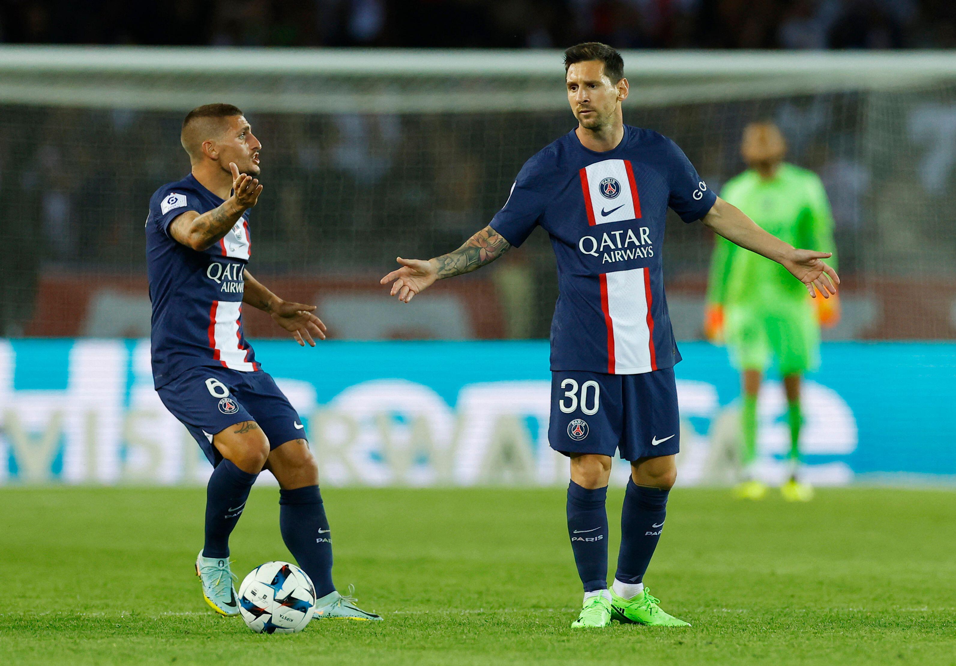 Messi e Verratti treinam de novo e devem reforçar PSG contra o City  OneFootball OneFootball Hoje, O Paris Saint-Germain começou a semana com  uma grande notícia. Lionel Messi e Marco Verratti participaram