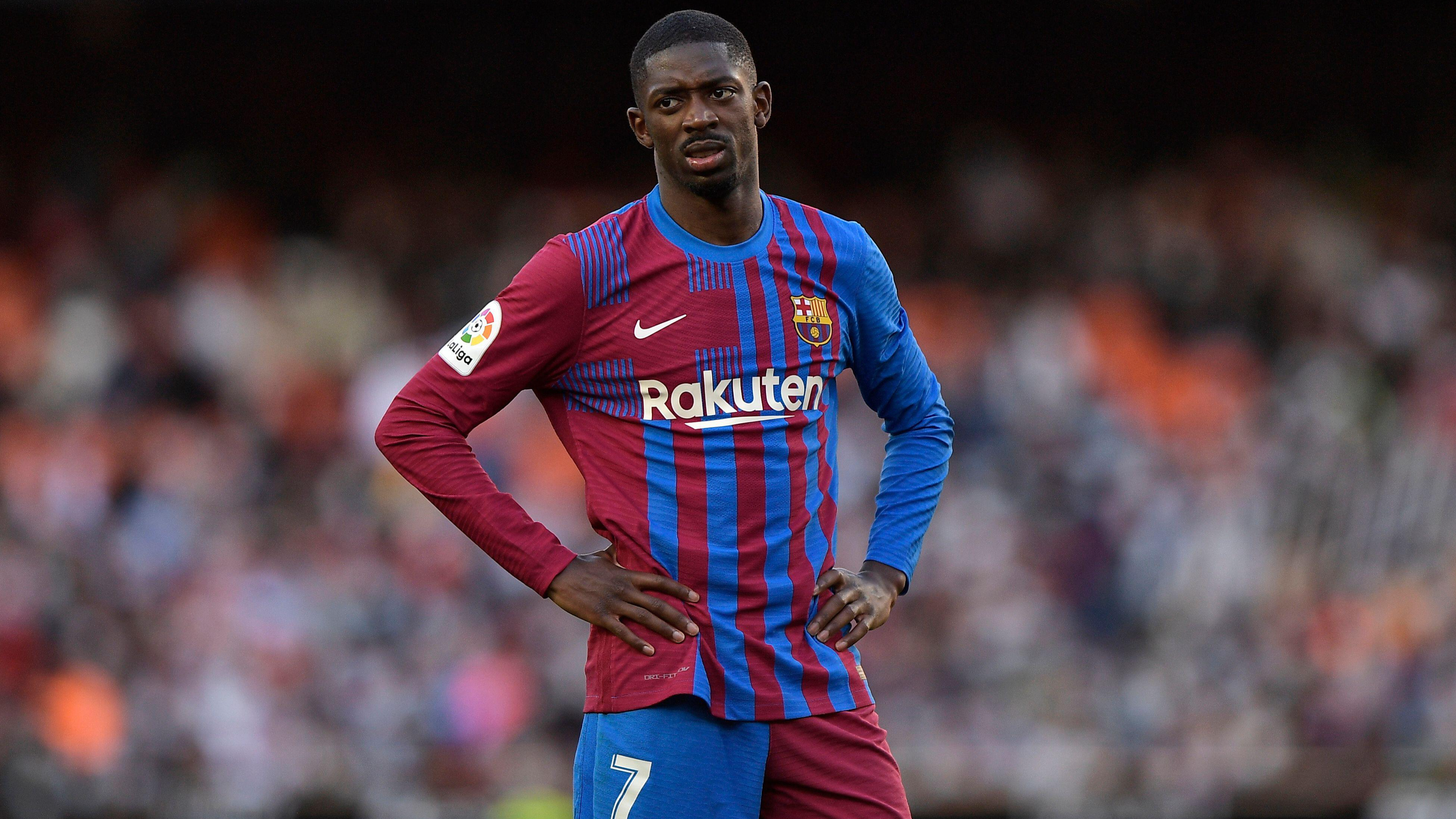 Ousmane Dembele is currently a free agent. (Alamy)