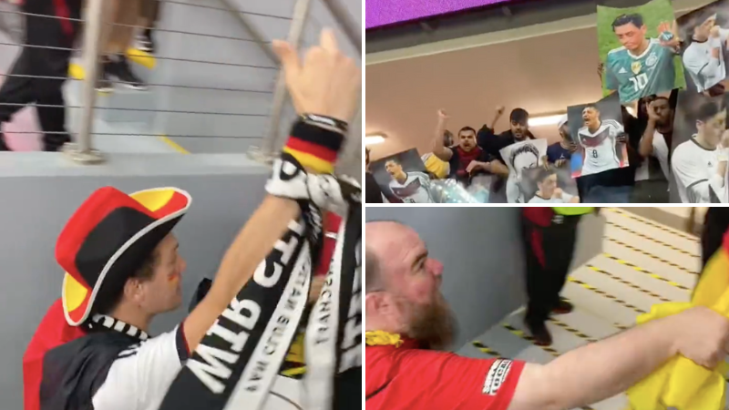 Germany fan captured shouting 'F*** you Taliban' to locals holding Mesut Ozil posters after World Cup exit - Vimarsana News