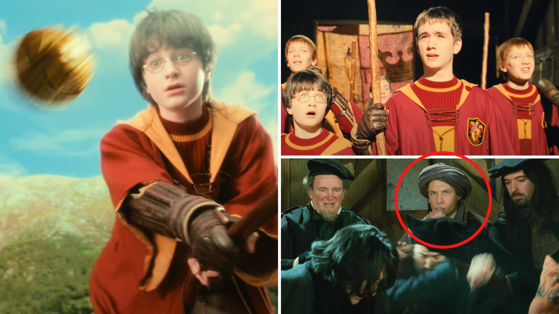Harry's First Quidditch Match Against Slytherin - Harry Potter and