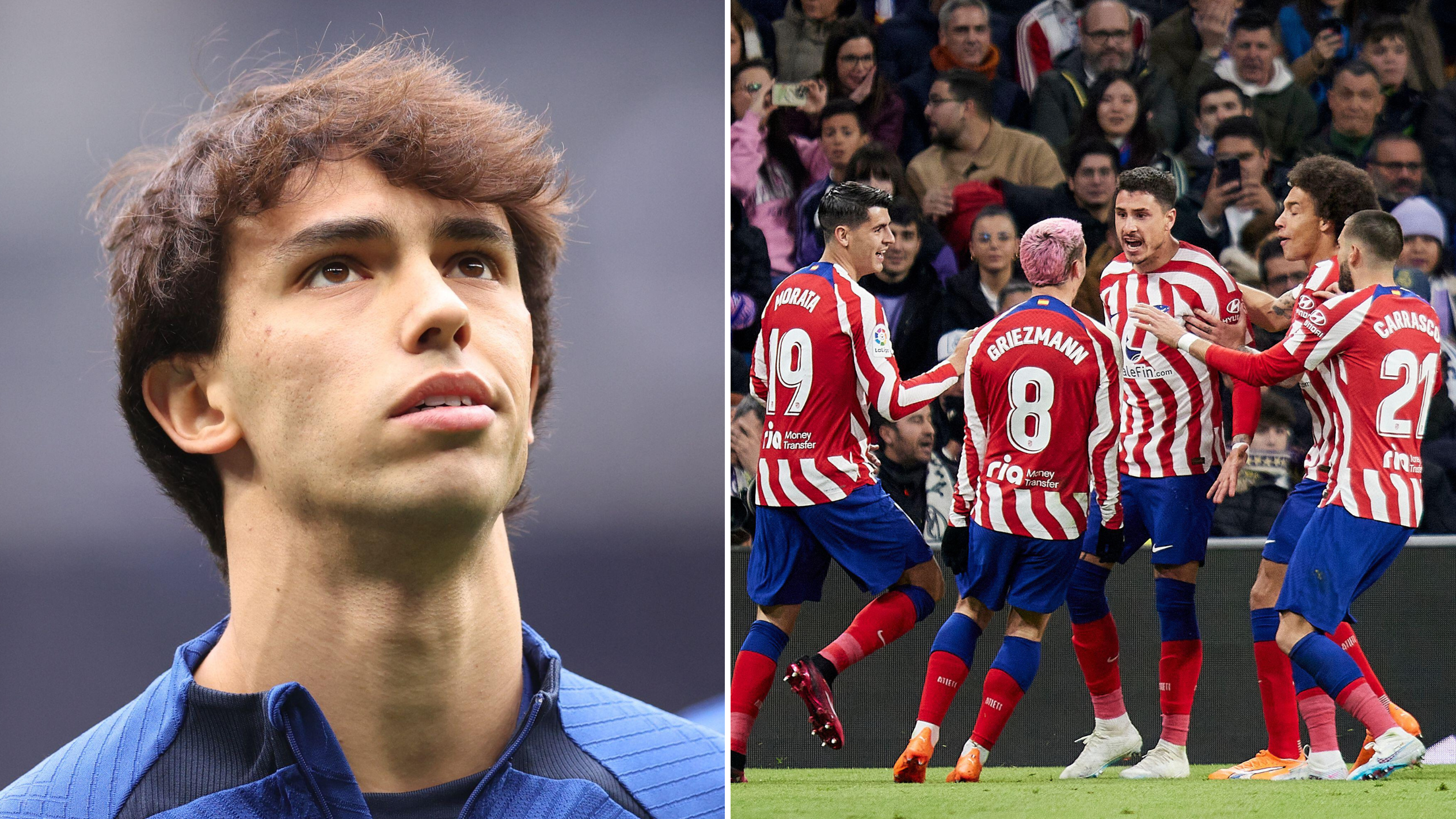 What does Atlético de Madrid lose from the departure of João Félix?